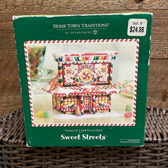 Department 56 "Honey Of A Deal Five & Dime" Lighted Christmas 2004 COLLECTIBLE - Picture 9 of 14